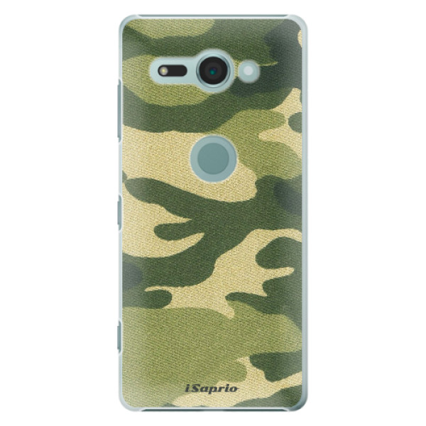 Plastové puzdro iSaprio - Green Camuflage 01 - Sony Xperia XZ2 Compact