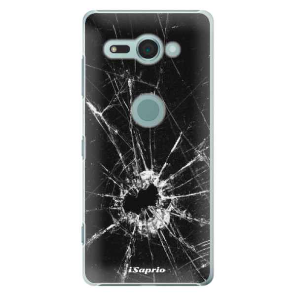Plastové puzdro iSaprio - Broken Glass 10 - Sony Xperia XZ2 Compact