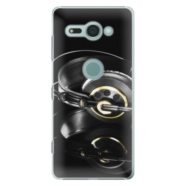 Plastové puzdro iSaprio - Headphones 02 - Sony Xperia XZ2 Compact