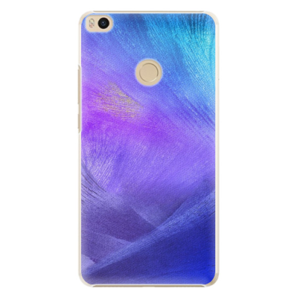 Plastové puzdro iSaprio - Purple Feathers - Xiaomi Mi Max 2