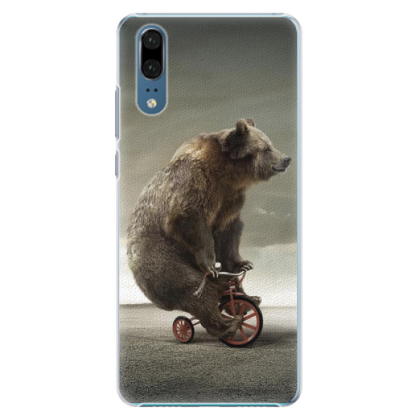 Plastové puzdro iSaprio - Bear 01 - Huawei P20