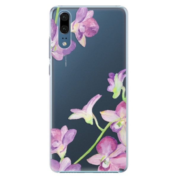 Plastové puzdro iSaprio - Purple Orchid - Huawei P20