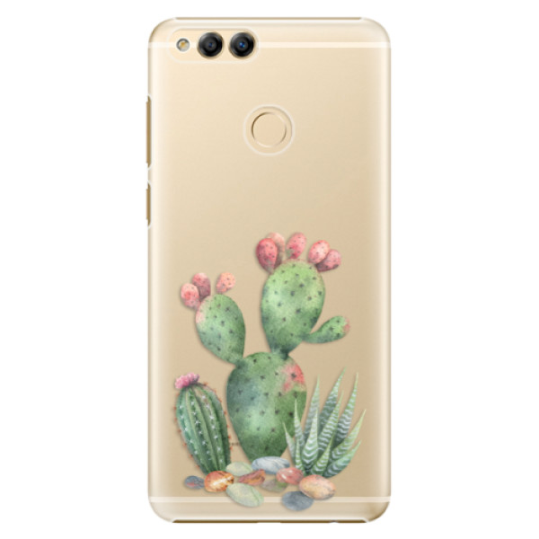 Plastové puzdro iSaprio - Cacti 01 - Huawei Honor 7X