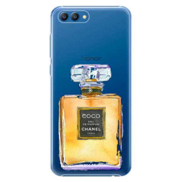 Plastové puzdro iSaprio - Chanel Gold - Huawei Honor View 10