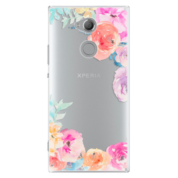 Plastové puzdro iSaprio - Flower Brush - Sony Xperia XA2 Ultra
