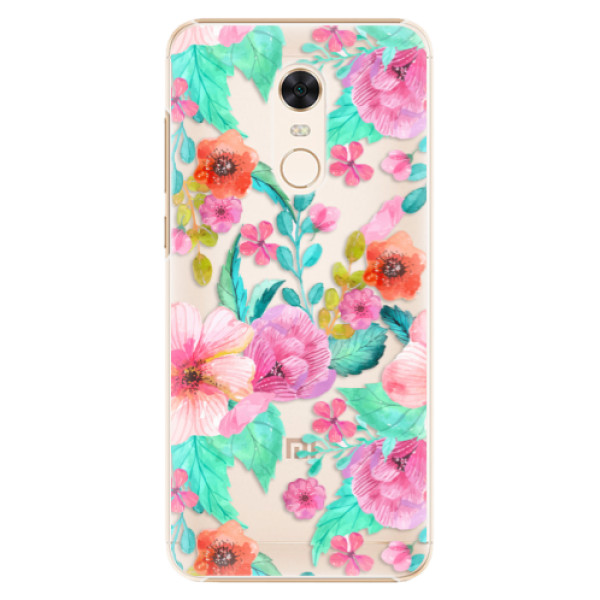 Plastové puzdro iSaprio - Flower Pattern 01 - Xiaomi Redmi 5 Plus