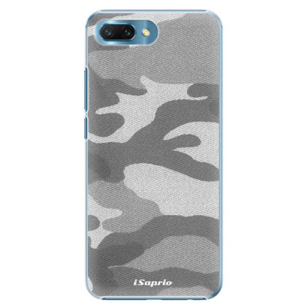 Plastové puzdro iSaprio - Gray Camuflage 02 - Huawei Honor 10