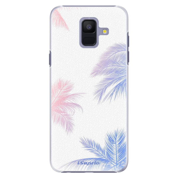 Plastové puzdro iSaprio - Digital Palms 10 - Samsung Galaxy A6