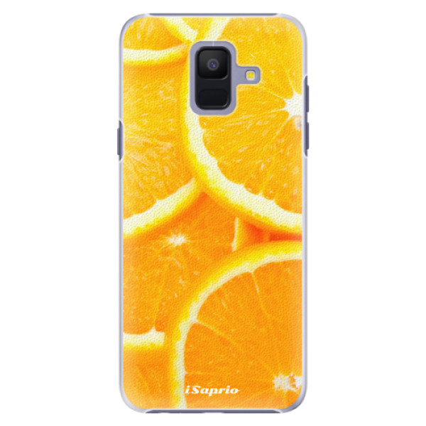 Plastové puzdro iSaprio - Orange 10 - Samsung Galaxy A6