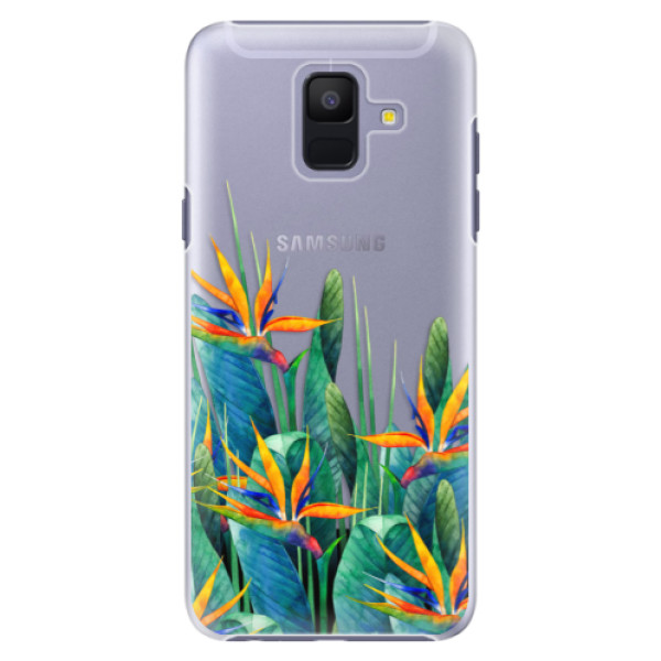 Plastové puzdro iSaprio - Exotic Flowers - Samsung Galaxy A6