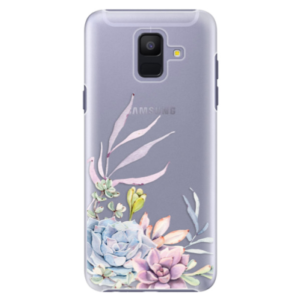 Plastové puzdro iSaprio - Succulent 01 - Samsung Galaxy A6
