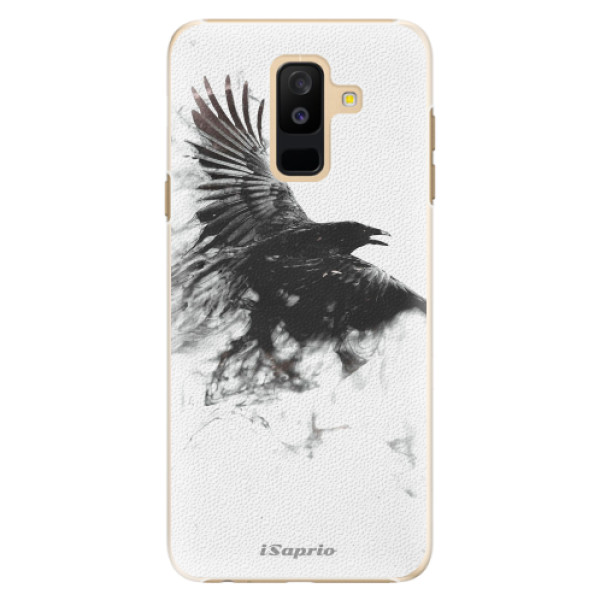 Plastové puzdro iSaprio - Dark Bird 01 - Samsung Galaxy A6+