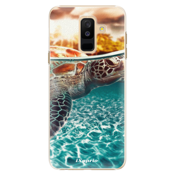 Plastové puzdro iSaprio - Turtle 01 - Samsung Galaxy A6+