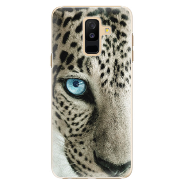 Plastové puzdro iSaprio - White Panther - Samsung Galaxy A6+