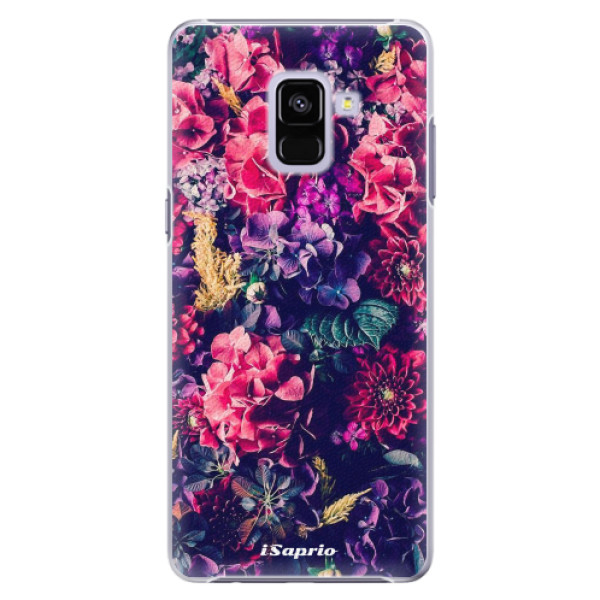 Plastové puzdro iSaprio - Flowers 10 - Samsung Galaxy A8+