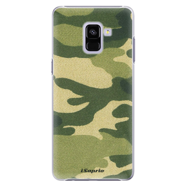 Plastové puzdro iSaprio - Green Camuflage 01 - Samsung Galaxy A8+