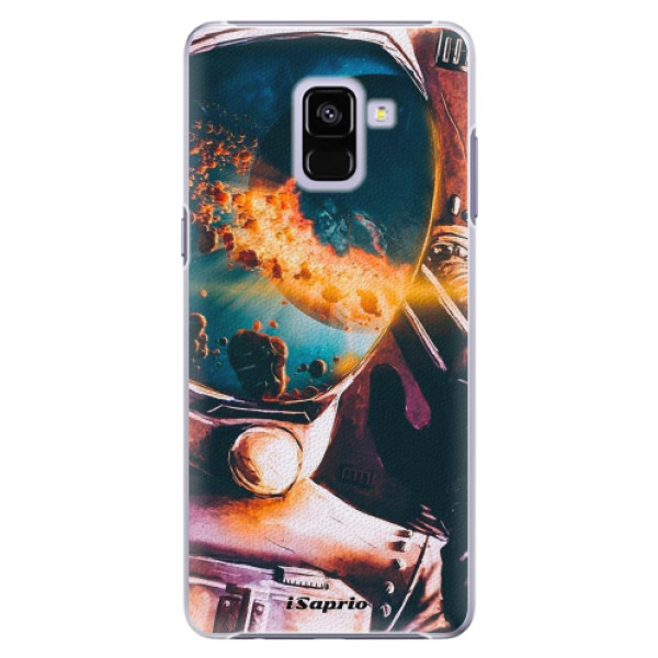 Plastové puzdro iSaprio - Astronaut 01 - Samsung Galaxy A8+