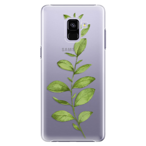 Plastové puzdro iSaprio - Green Plant 01 - Samsung Galaxy A8+