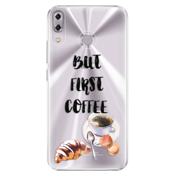Plastové puzdro iSaprio - First Coffee - Asus ZenFone 5 ZE620KL