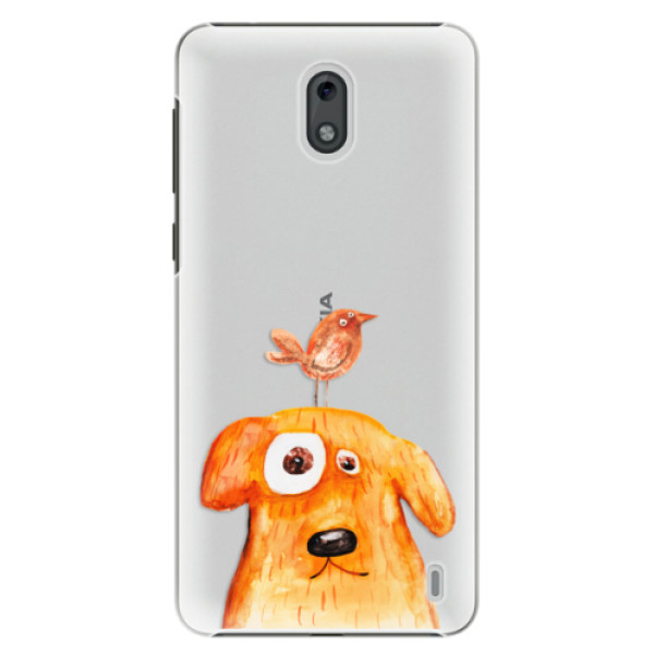 Plastové puzdro iSaprio - Dog And Bird - Nokia 2