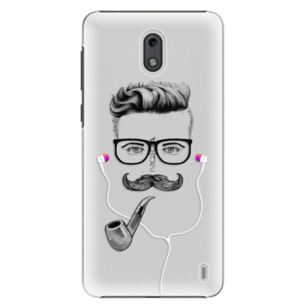 Plastové puzdro iSaprio - Man With Headphones 01 - Nokia 2