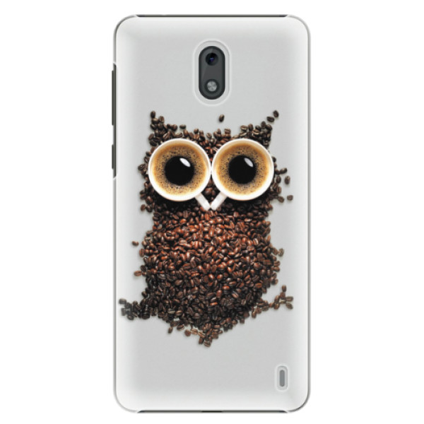 Plastové puzdro iSaprio - Owl And Coffee - Nokia 2