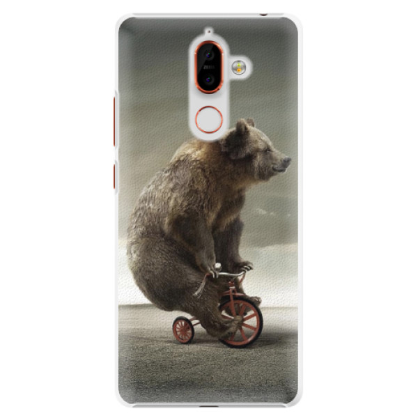 Plastové puzdro iSaprio - Bear 01 - Nokia 7 Plus