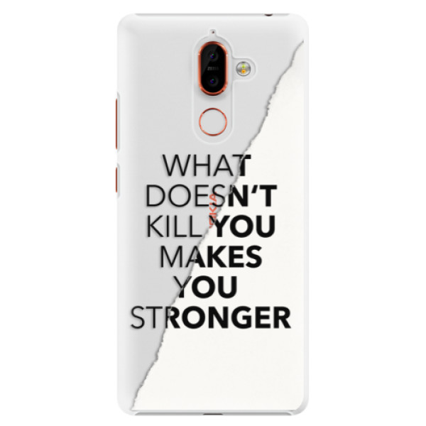 Plastové puzdro iSaprio - Makes You Stronger - Nokia 7 Plus