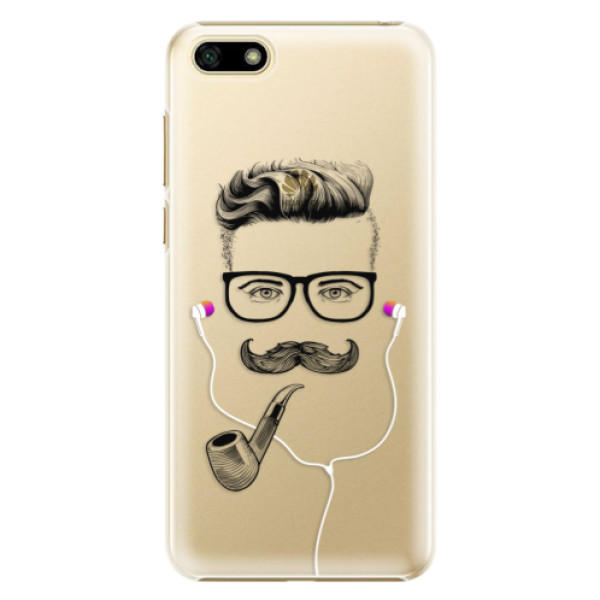 Plastové puzdro iSaprio - Man With Headphones 01 - Huawei Y5 2018