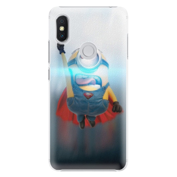 Plastové puzdro iSaprio - Mimons Superman 02 - Xiaomi Redmi S2