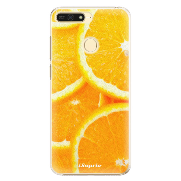 Plastové puzdro iSaprio - Orange 10 - Huawei Honor 7A
