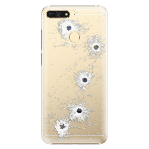 Plastové puzdro iSaprio - Gunshots - Huawei Honor 7A