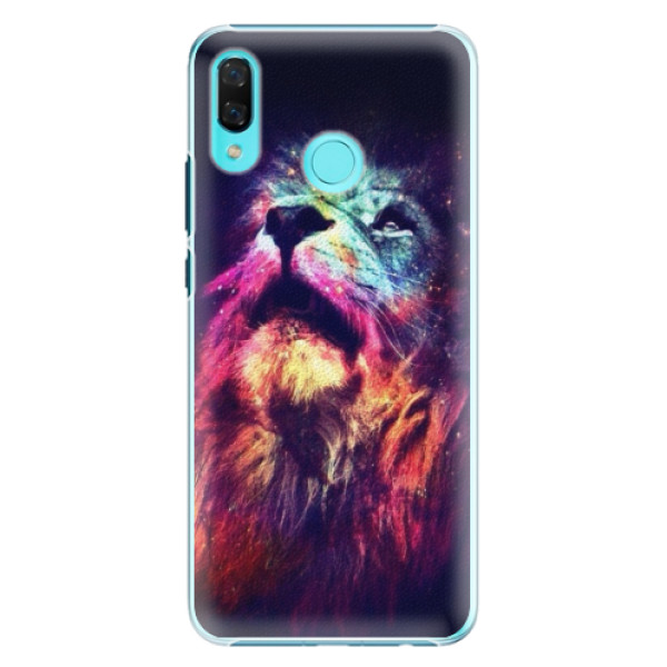 Plastové puzdro iSaprio - Lion in Colors - Huawei Nova 3