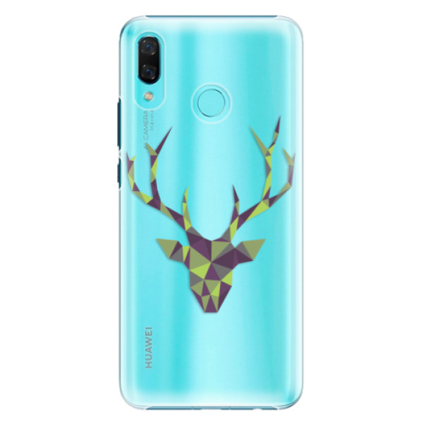 Plastové puzdro iSaprio - Deer Green - Huawei Nova 3