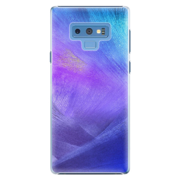 Plastové puzdro iSaprio - Purple Feathers - Samsung Galaxy Note 9