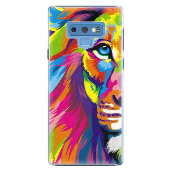 Plastové puzdro iSaprio - Rainbow Lion - Samsung Galaxy Note 9