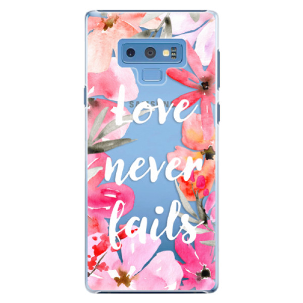 Plastové puzdro iSaprio - Love Never Fails - Samsung Galaxy Note 9