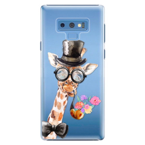 Plastové puzdro iSaprio - Sir Giraffe - Samsung Galaxy Note 9