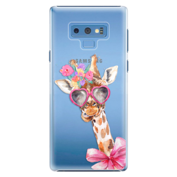 Plastové puzdro iSaprio - Lady Giraffe - Samsung Galaxy Note 9