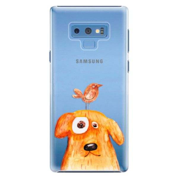 Plastové puzdro iSaprio - Dog And Bird - Samsung Galaxy Note 9