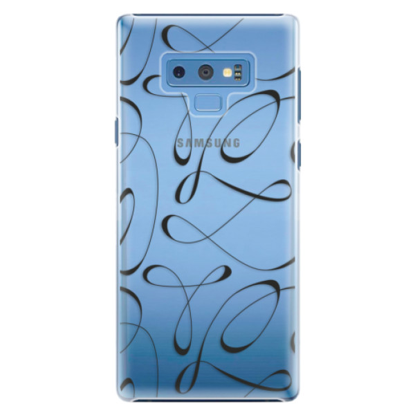 Plastové puzdro iSaprio - Fancy - black - Samsung Galaxy Note 9