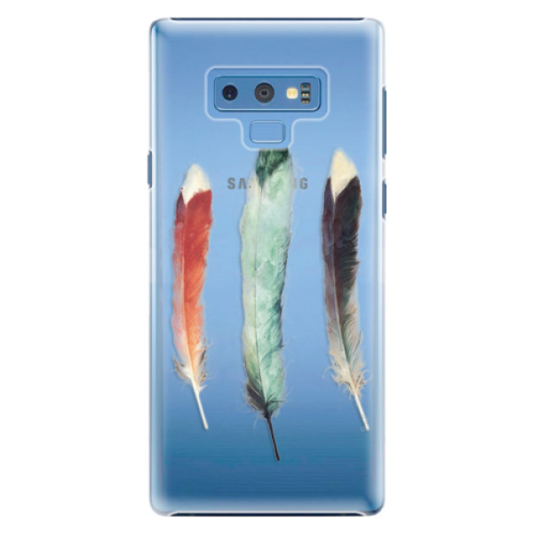 Plastové puzdro iSaprio - Three Feathers - Samsung Galaxy Note 9