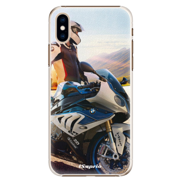Plastové puzdro iSaprio - Motorcycle 10 - iPhone XS