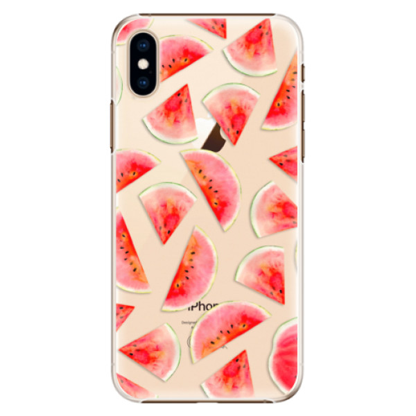 Plastové puzdro iSaprio - Melon Pattern 02 - iPhone XS