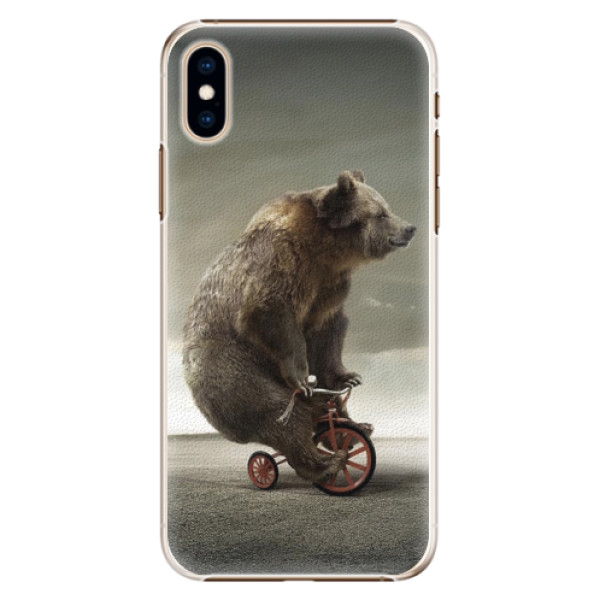 Plastové puzdro iSaprio - Bear 01 - iPhone XS