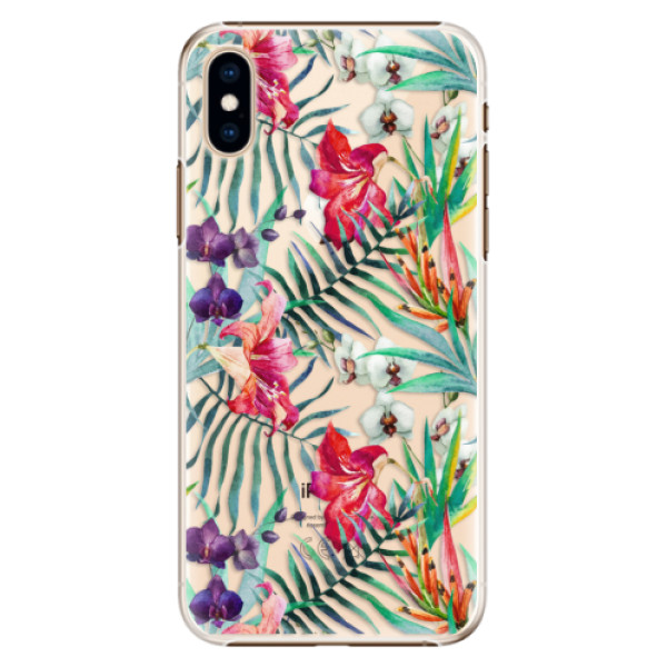 Plastové puzdro iSaprio - Flower Pattern 03 - iPhone XS