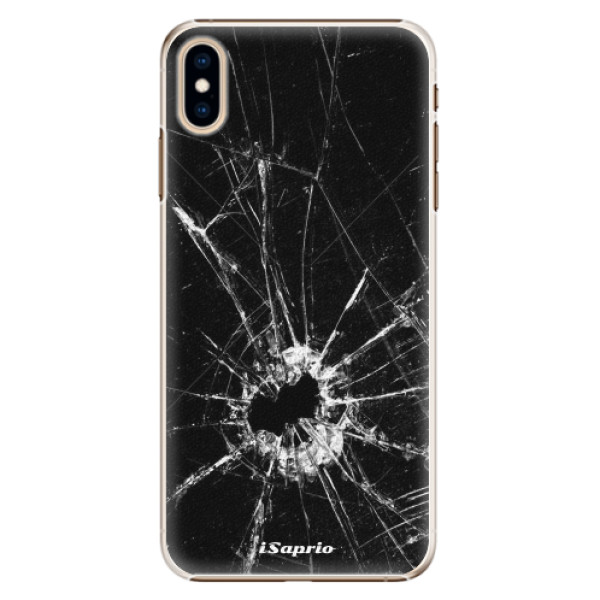 Plastové puzdro iSaprio - Broken Glass 10 - iPhone XS Max