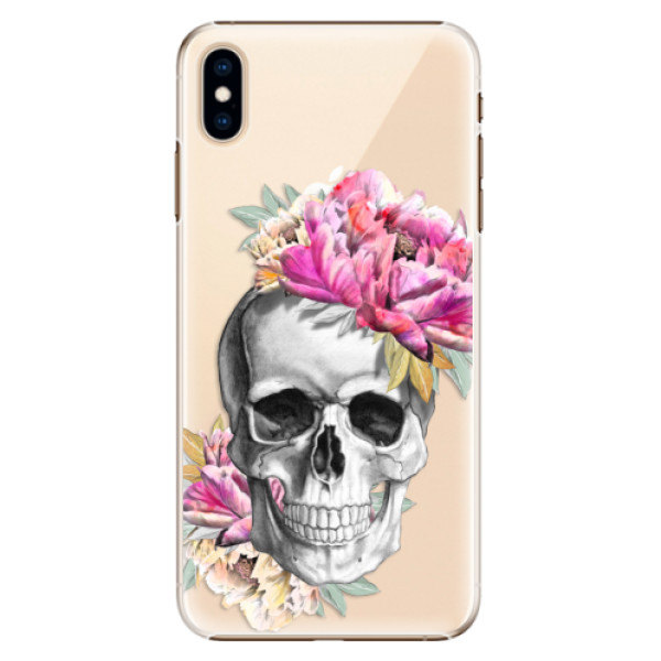 Plastové puzdro iSaprio - Pretty Skull - iPhone XS Max