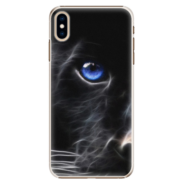Plastové puzdro iSaprio - Black Puma - iPhone XS Max