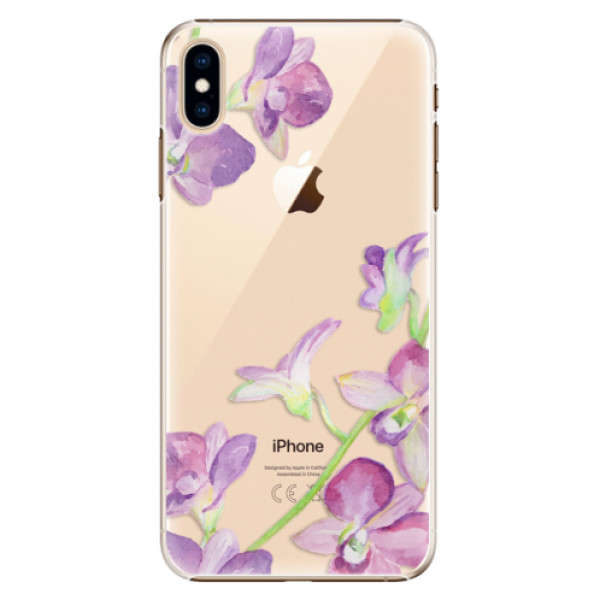 E-shop Plastové puzdro iSaprio - Purple Orchid - iPhone XS Max